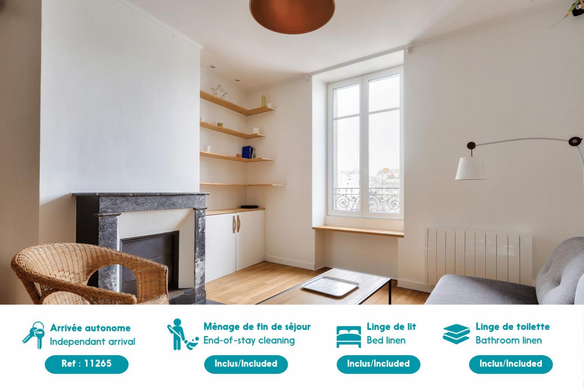 Plein Centre De Nantes : Appartement Pour 4 Extérieur photo
